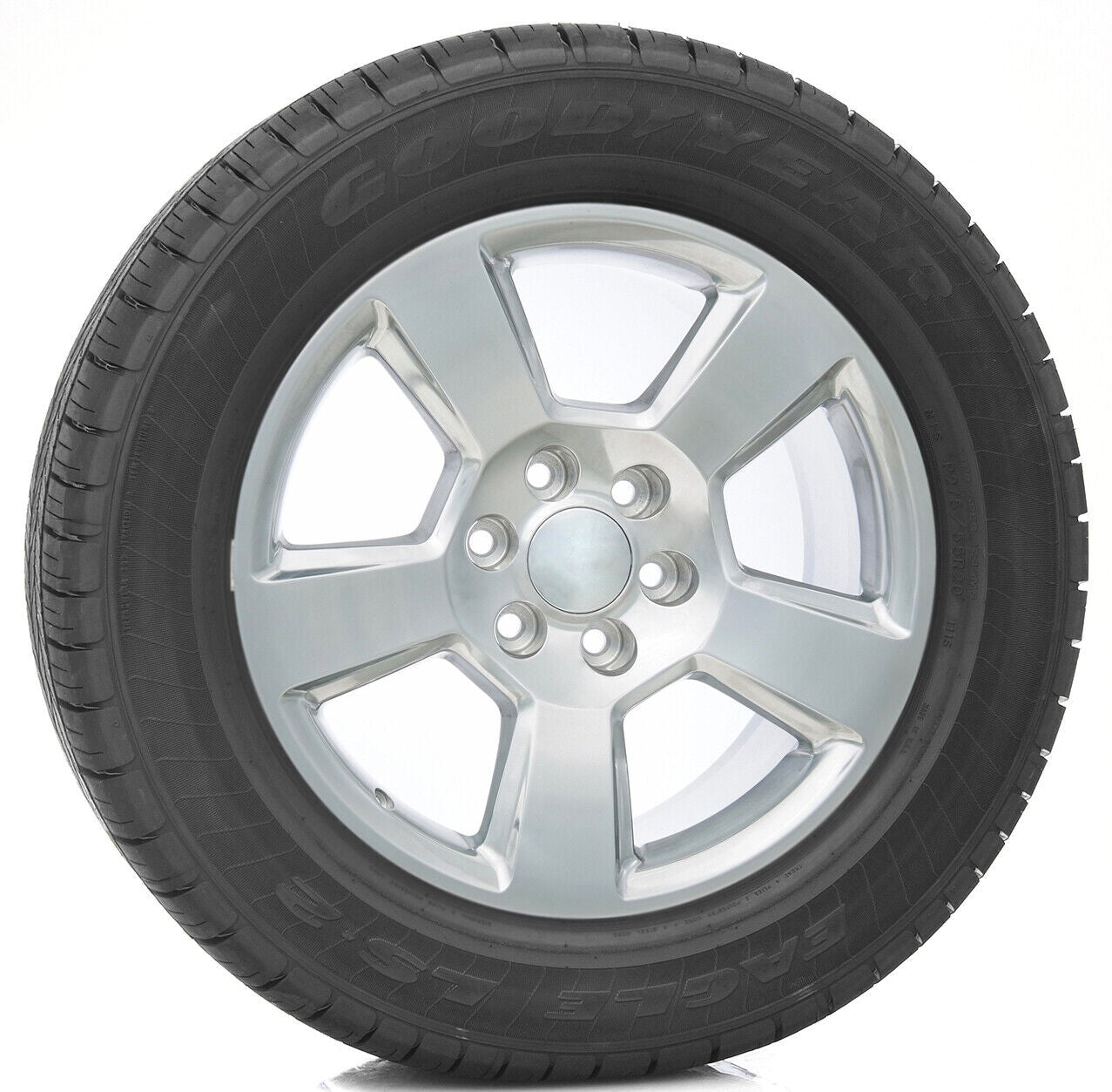 Chevy LTZ Style Polished 20" Wheels Tires for 2000-2026 Silverado Suburban Tahoe1