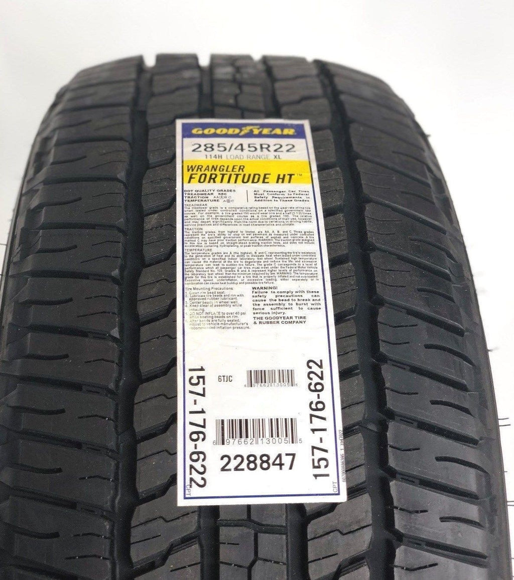 New Gloss Black Snowflake 22" Wheels Goodyear Tires For GMC Sierra Yukon Denali1