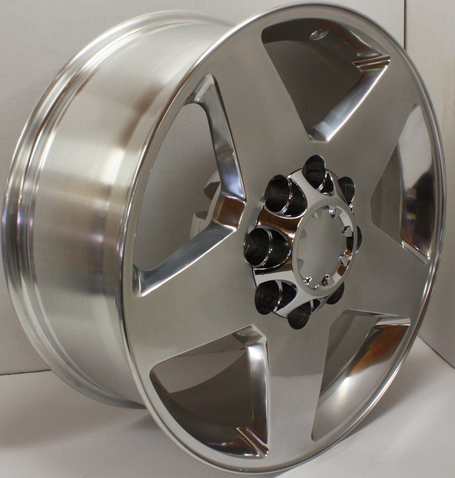 2011-2026 Chevy Silverado 2500 3500 HD Polished Aluminum 20" 8 Lug Wheels Rims0