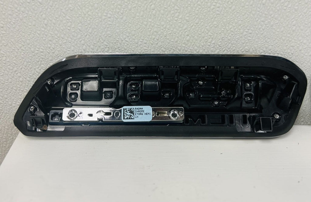 2019-2024 Dodge Ram 1500 Hemi eTorque Left & Right Side CHROME Hood Emblem4