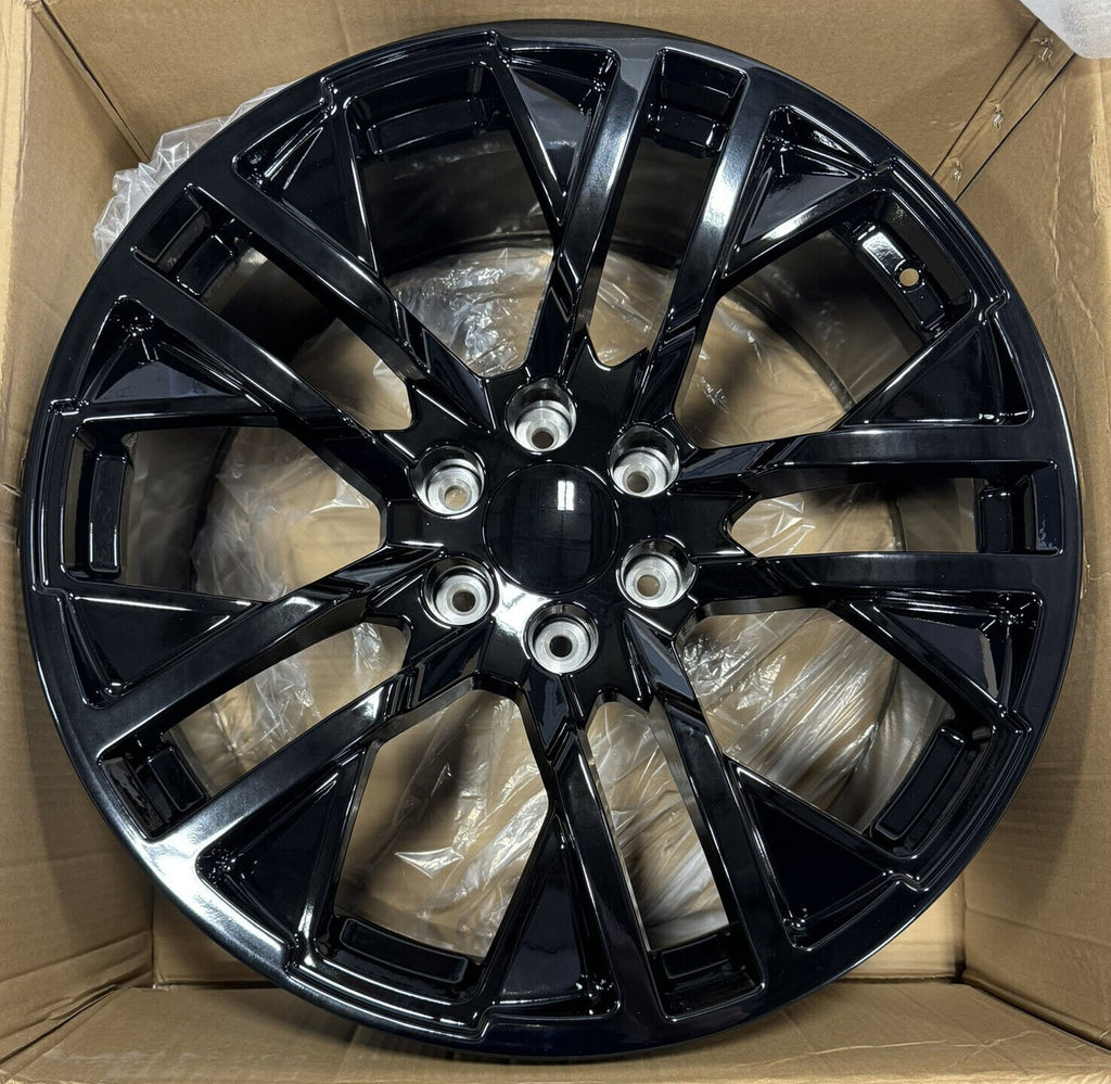Black Next Gen 22" Wheels Ironman H/T Tires GMC Sierra Yukon Denali New Set Of 43