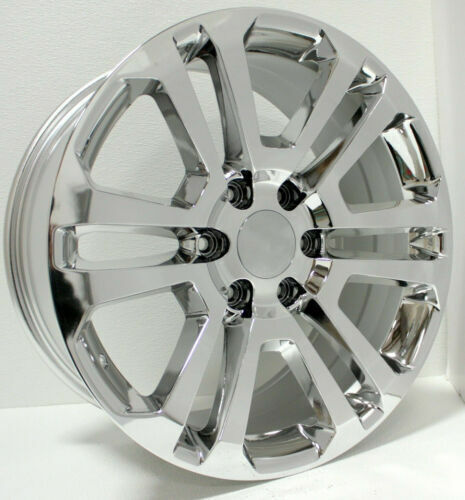 Dodge 20" Chrome Split Spoke Wheels 2019-2026 Ram 1500 Laramie Limited Big Horn0