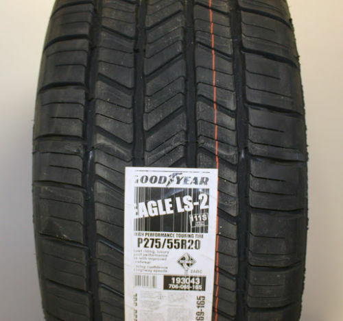 GMC 20" Chrome 8 Spoke Replica Wheels Goodyear Tires 2000-18 Sierra Yukon Denali5