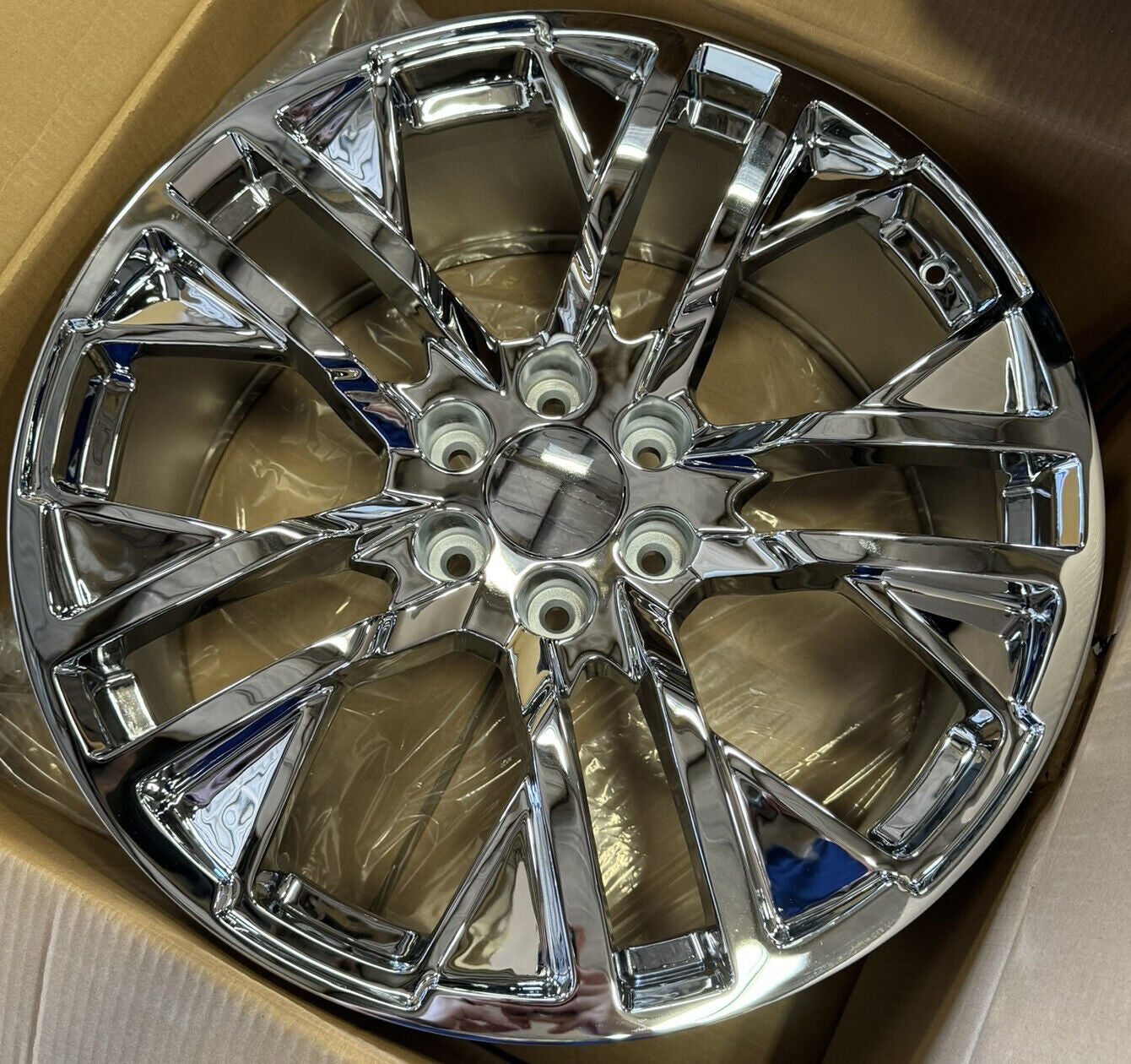 Chrome Next Gen 22" Wheels Ironman H/T Tires GMC Sierra Yukon Denali New Set 43