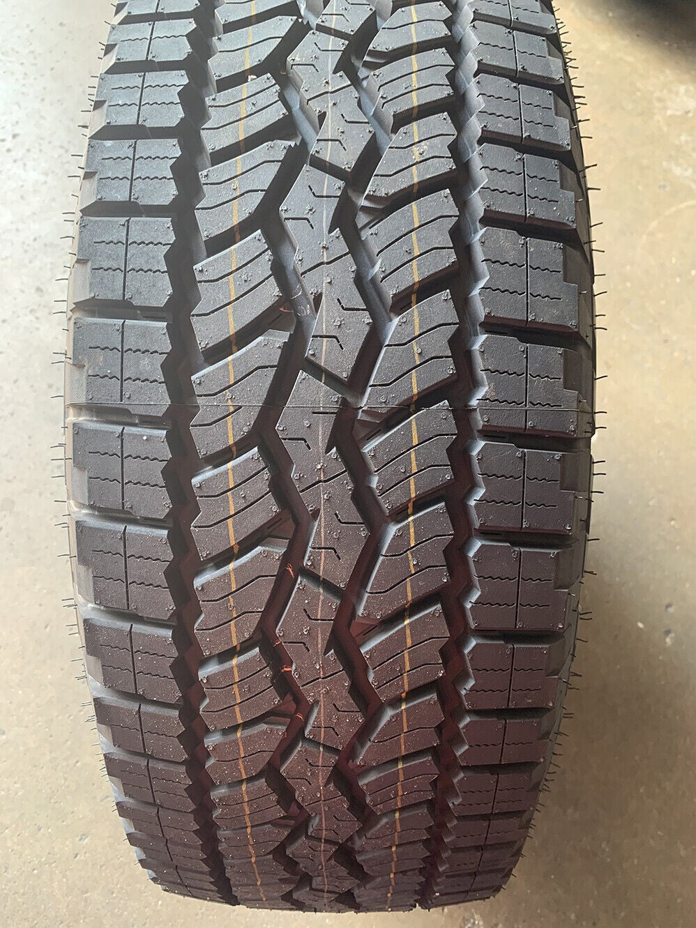 Chevy Silverado 18" Black and Machine AT4 Replica Wheels 275/65R18 A/T Tires1