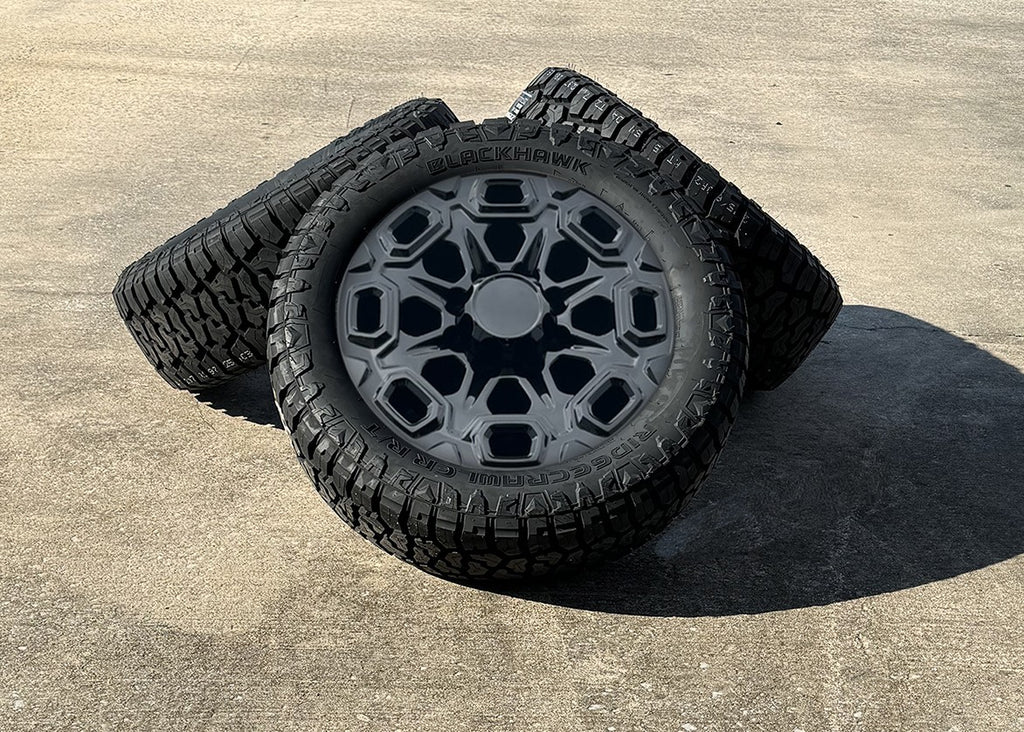 2011-2026 Chevy Silverado 2500 Gloss Black 20" 8 Lug Wheels 275/65R20 RT Tires0