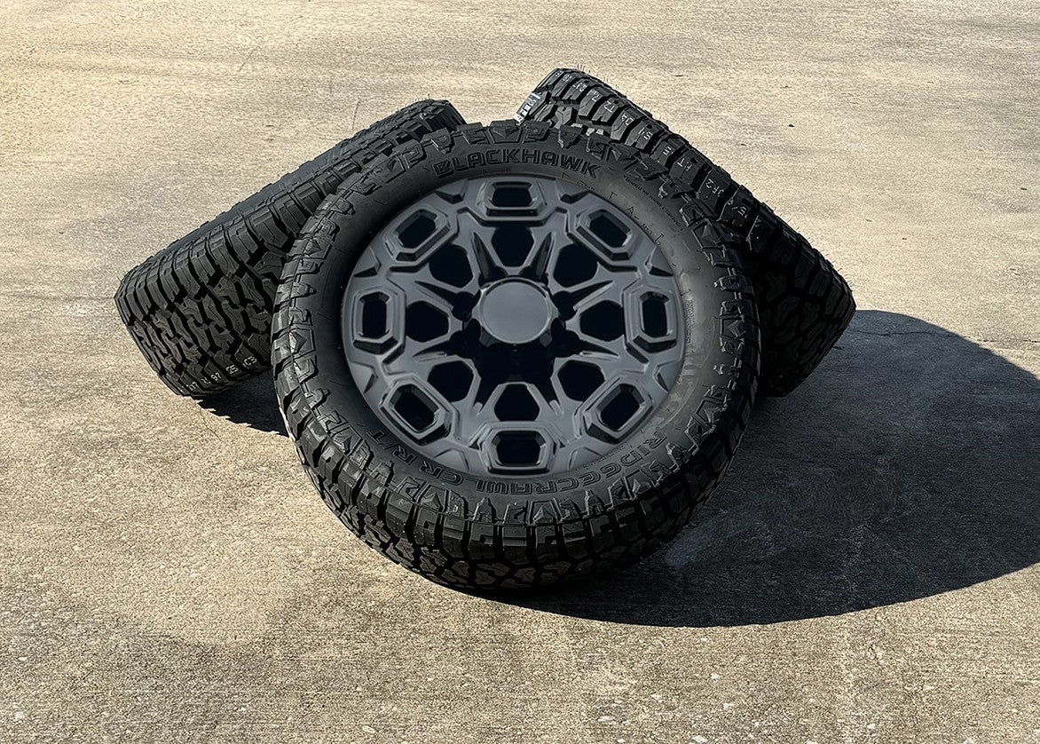 2011-2026 Chevy Silverado 2500 Gloss Black 20" 8 Lug Wheels 275/65R20 RT Tires0