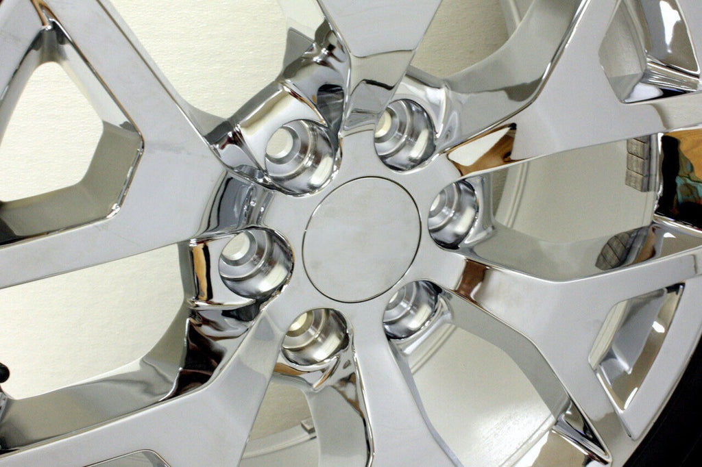 Chevy 20" Chrome Honeycomb Wheels Goodyear Tires For Silverado Tahoe Suburban2