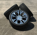 Chrome Next Gen 22" Wheels Ironman H/T Tires GMC Sierra Yukon Denali New Set 40