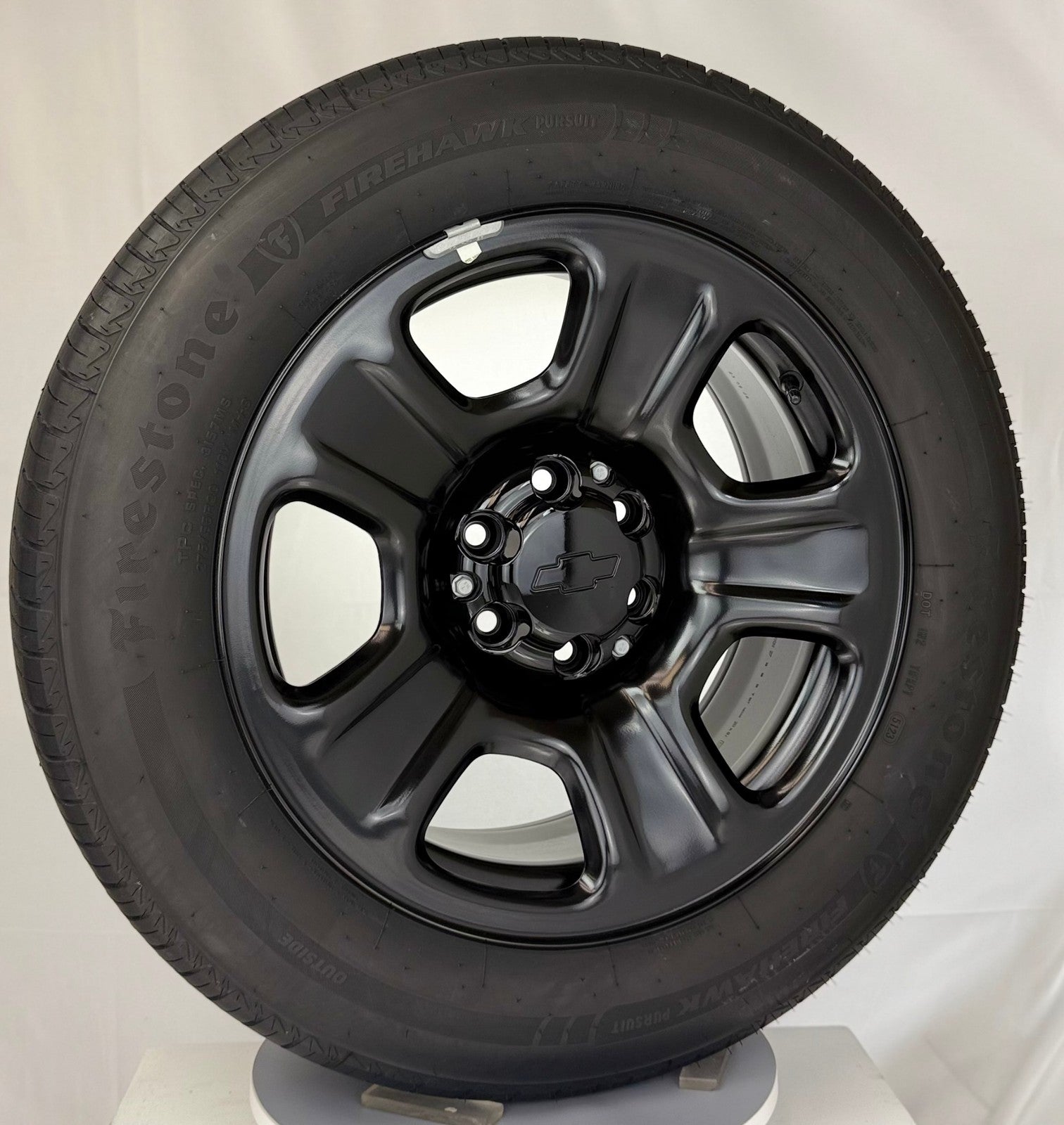 20" Chevy Silverado Tahoe Suburban OEM GM PPV Wheels Firestone Tires TPMS LUGS6