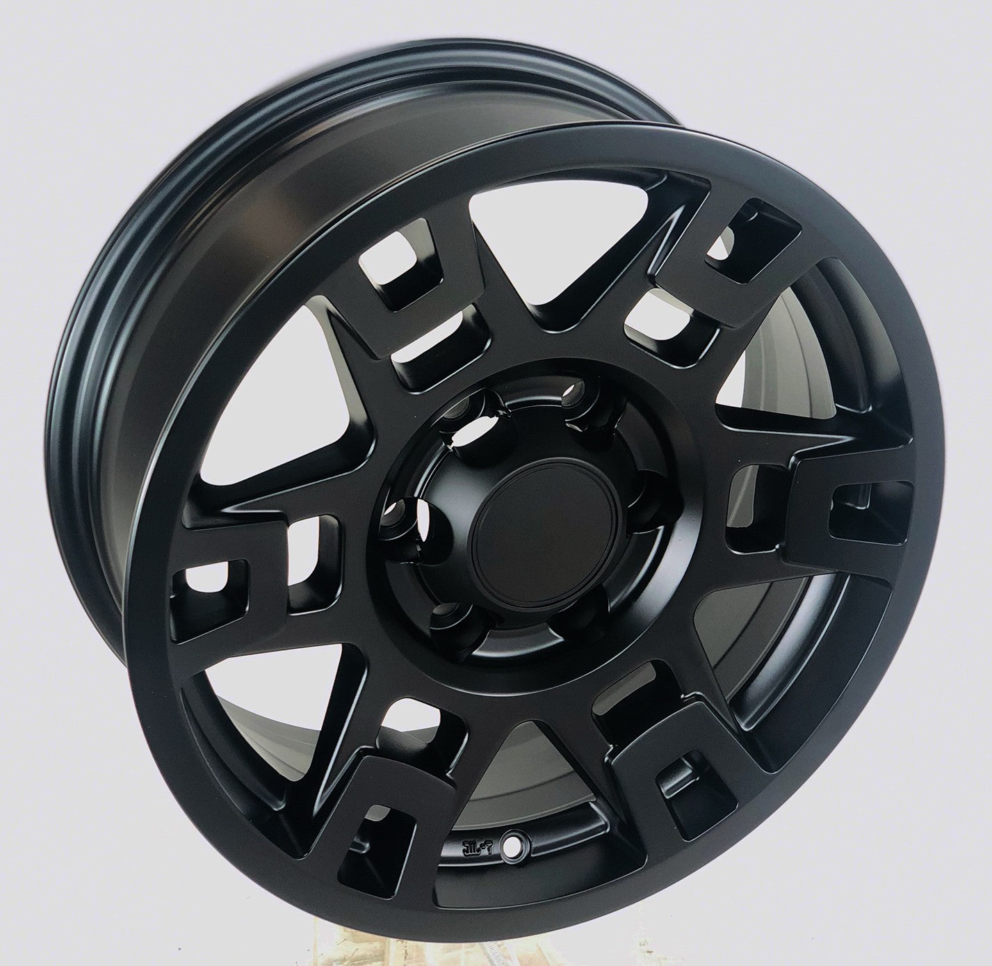 17" Satin Black Wheels Toyo Open Country AT3 Tires Toyota 4Runner Tacoma TRD3