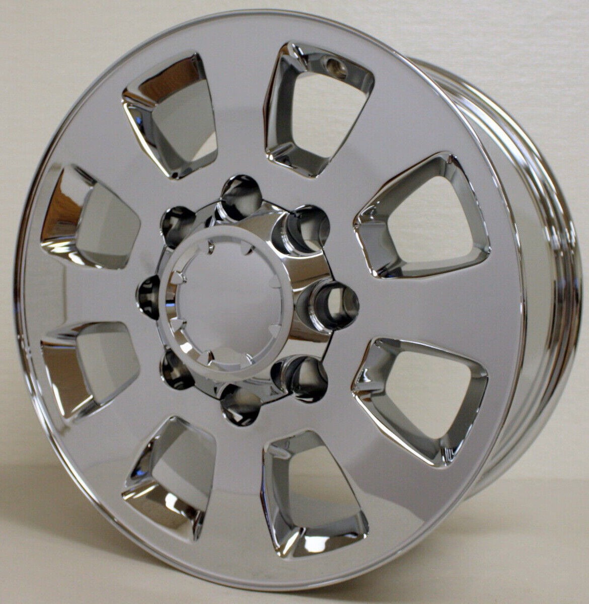 2011-2026 Chevy Silverado 2500 3500 Chrome 18" 8 Lug Replica Wheels 8x1802