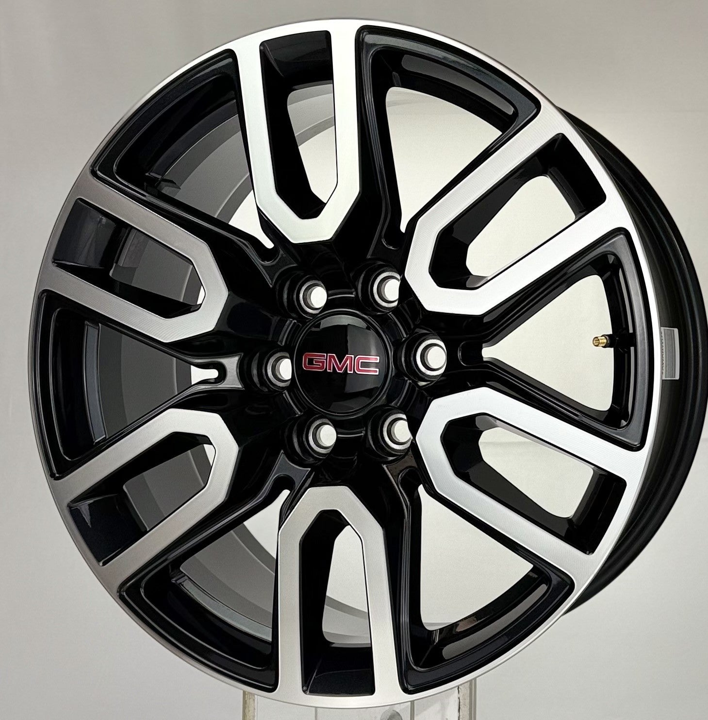 20" GMC Sierra Yukon Black And Machine AT4 OEM Wheels New Takeoff Set Of 45