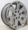 Chevy 20" Hyper Silver with Chrome Wheels fits 2000-18 Silverado Tahoe Suburban0