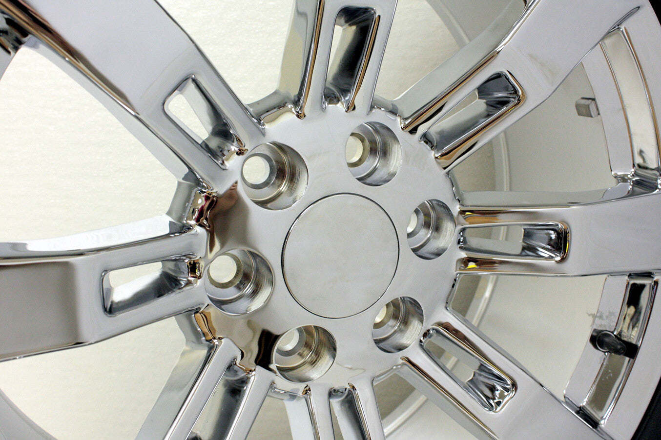 20" Chrome 8 Spoke Wheels Goodyear Tires 2000-18 Chevy Silverado Tahoe Suburban3