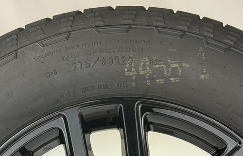 20" GMC Sierra Black Elevation Denali SLT OEM Wheels Goodyear AT Tires TPMS LUGS1