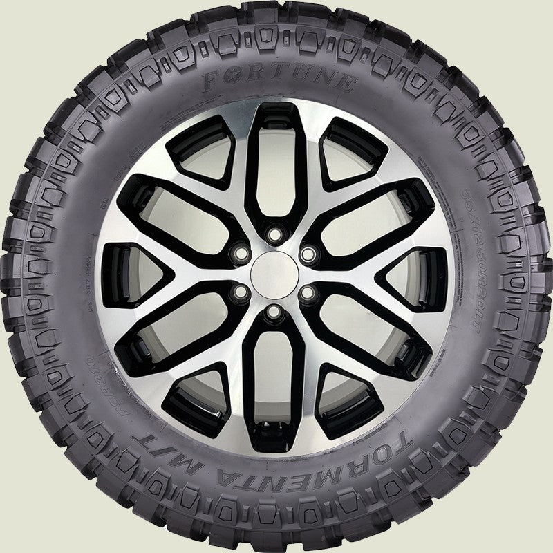 20" Snowflake Wheels 35x12.50 Mud Tires For 2019-2026 Dodge Ram 1500 6x139.70