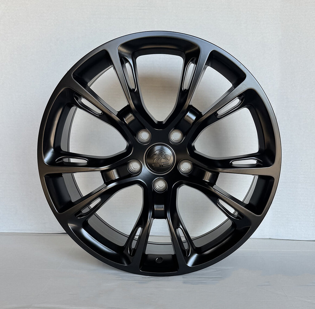 Jeep Grand Cherokee 20" Satin Black Replica Wheels All Season Tires TPMS Set 45