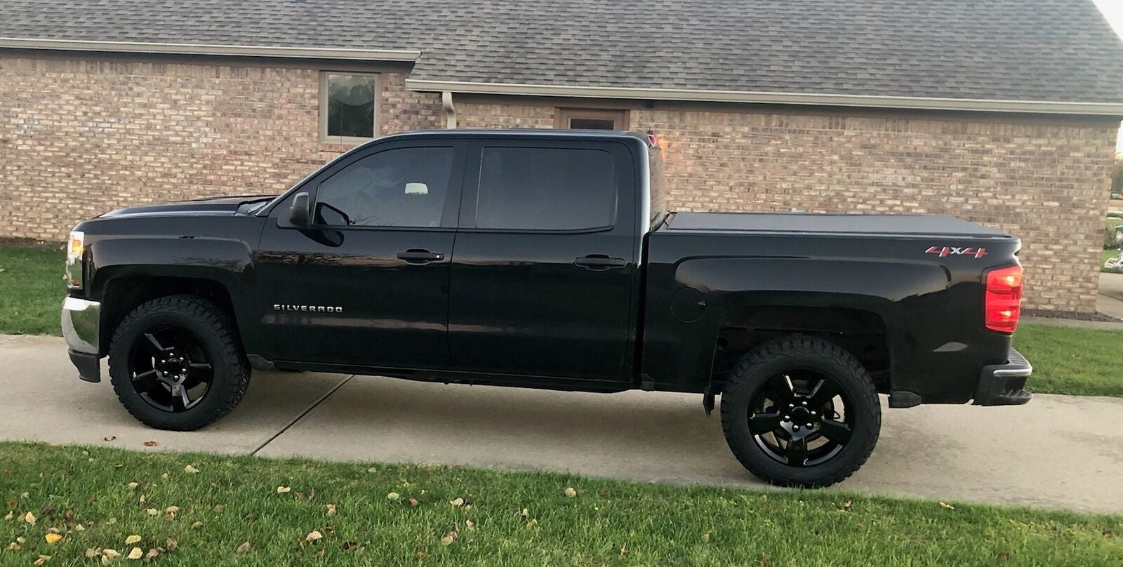 Gloss Black 20" LTZ Wheels Rims for 2000-2026 Chevy Silverado Tahoe Suburban3