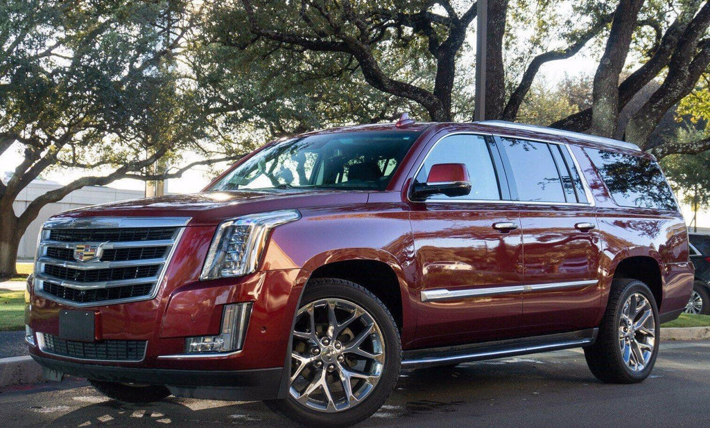 22" Chrome Snowflake Wheels 285/45R22 Tires TPMS Fit 2000-2026 Cadillac Escalade2