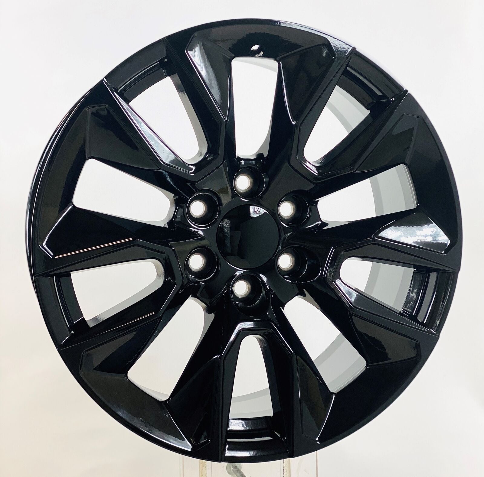 Gloss Black 20" RST Wheels Rims for 2000-2026 Chevy Silverado Tahoe Suburban3