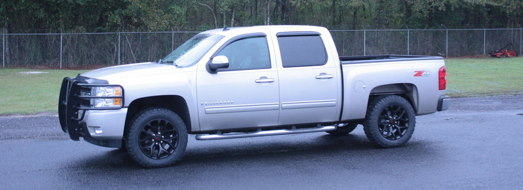 GMC 20" Satin Black Snowflake Wheels Rims BFG Tires 2000-26 Sierra Yukon Denali4