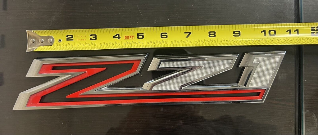 Z71 Emblem GM Chevy Silverado Tahoe Suburban New Takeoff Fender Badge4