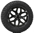 Chevy 20" Gloss Black Snowflake Wheels BFG KO2 Tires 2000-2026 Silverado Tahoe0