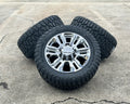 2011-2026 Chevy Silverado 2500 Chrome 20" 8-180 Wheels 33x12.50R20 R/T Tires0