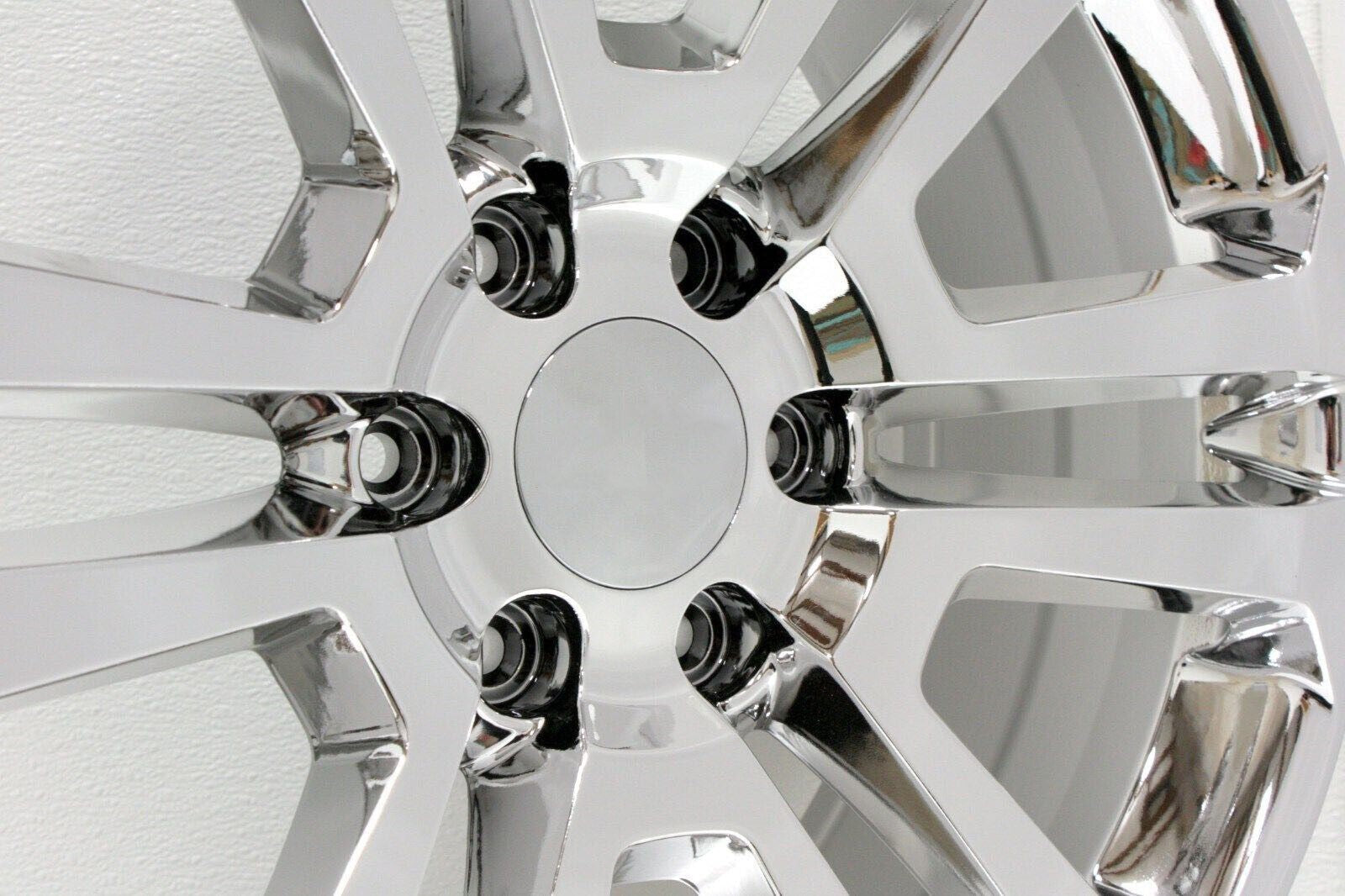 GMC 20" Chrome Split Spoke Replica Wheels Rims For 2000-26 Sierra Yukon Denali3