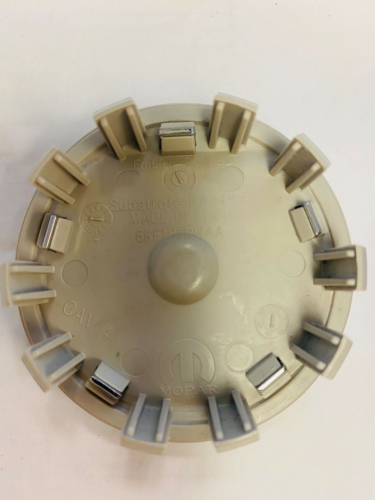 One 2019-2026 Dodge Ram 1500 Center Cap P/N 6KF18TRMAA 2.5" Single Center Cap1