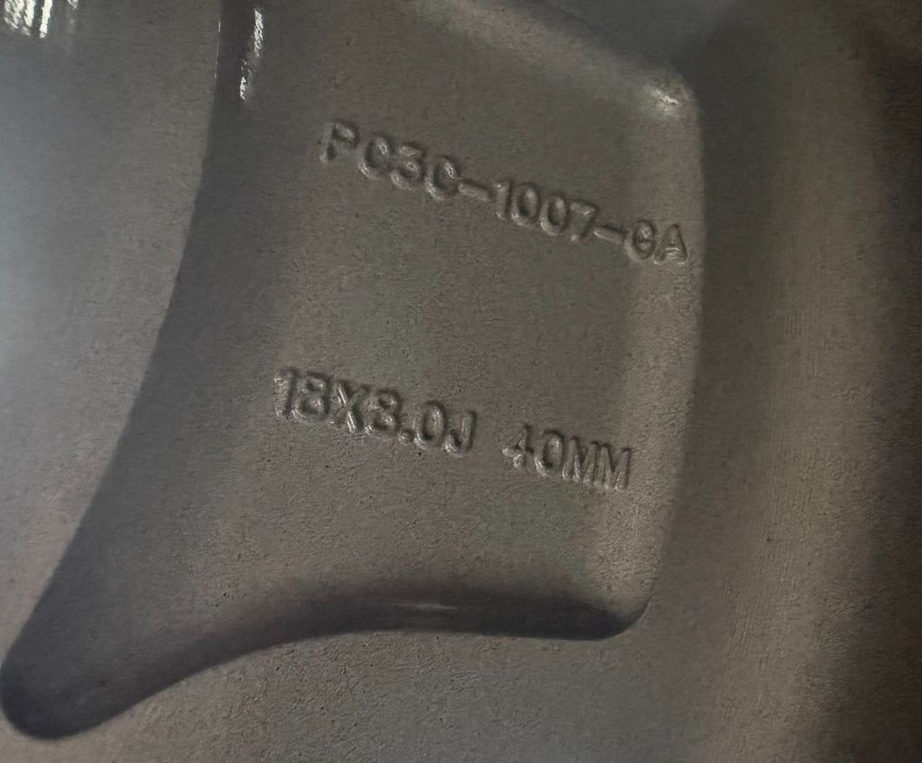 Ford F250 F350 18" Gunmetal Machined OEM Wheels General HT Tires New Takeoff6