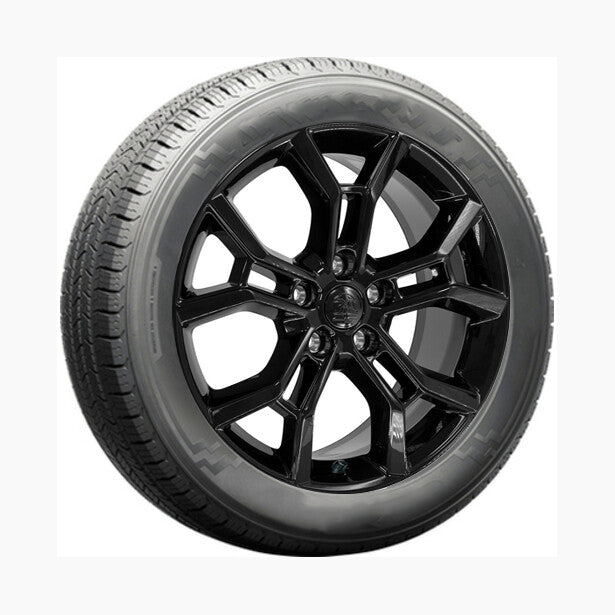 Jeep Grand Cherokee 20" Gloss Black Replica Wheels All Season Tires TPMS Set 40