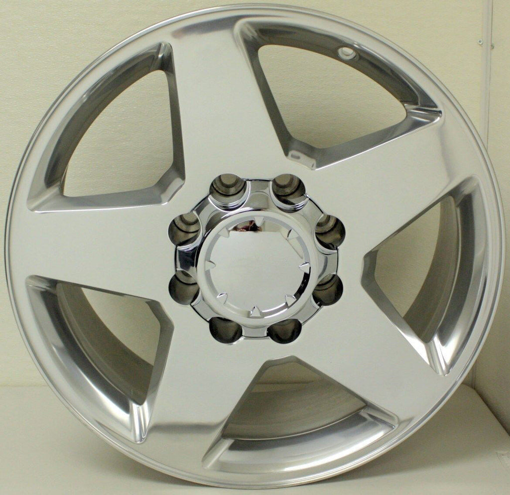 2001-2010 GMC Sierra Denali 2500 3500 Polished 20" 8 Lug 8x6.5 Wheels Rims1