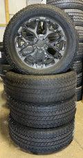 Chevy Silverado 20" Chrome Snowflake NEW Wheels Bridgestone AT Takeoff Tire TPMS0