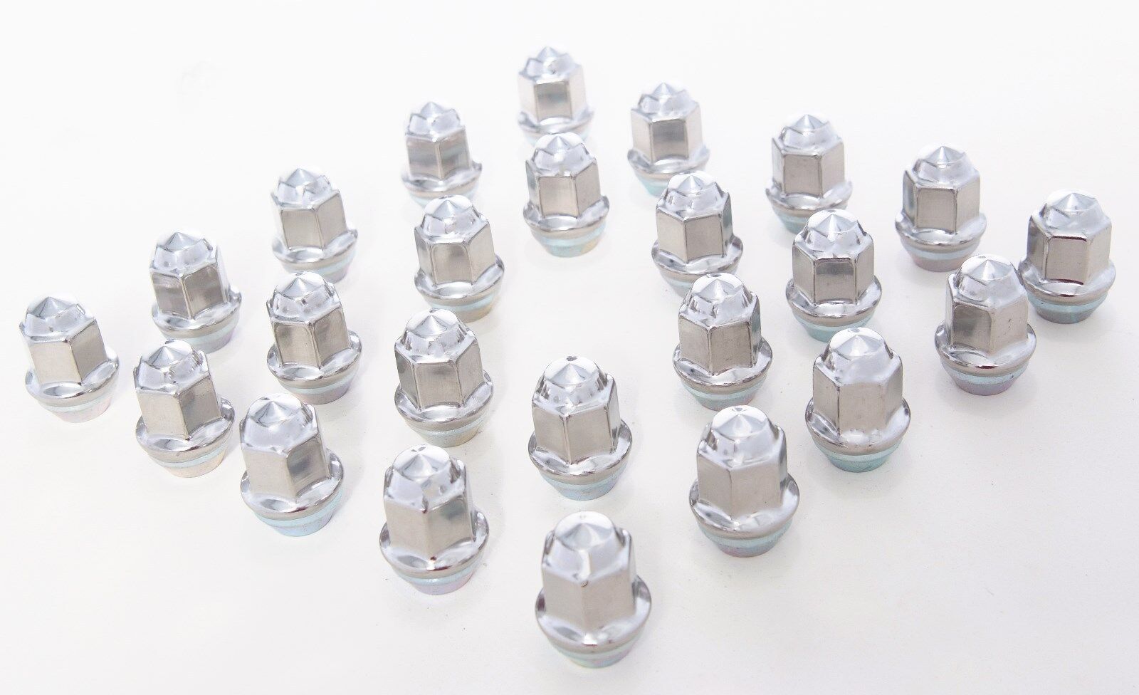 Set of 24 NEW 1/2"-20 Right Hand Thread Trailer Lug Nuts0